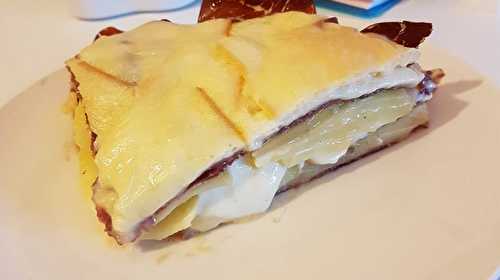 Le gâteau raclette ou la raclette revisitée #battlefood50