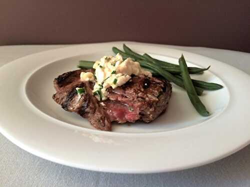 Bavette à l’échalote et au chèvre des neiges