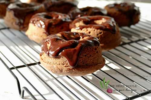 Beignets au chocolat cuits au four