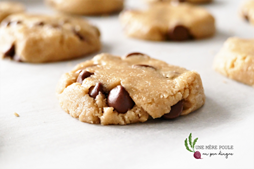 Biscuits crus sans gluten, genre pâte à biscuit