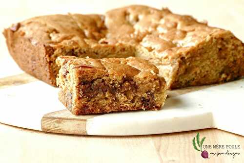 Blondies au caramel au sel de mer et au Rolo