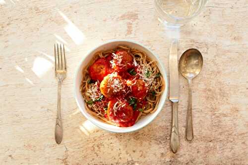 Boulettes à l’italienne aux protéines de soya texturées