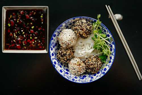 Boulettes de crevette nordique cuites au four