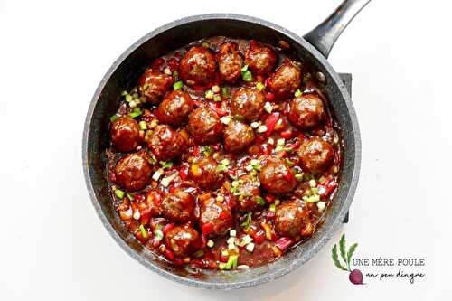 Boulettes végétaliennes du général Tao sans gluten