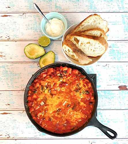 Casserole végé tex-mex