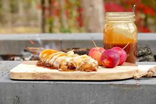 Chaussons aux pommes et au caramel à la fleur de sel