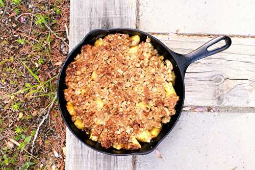 Croustade à l’ananas et au rhum (mais pas trop) sur le barbecue