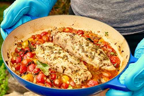 Filet de porc aux tomates cerises