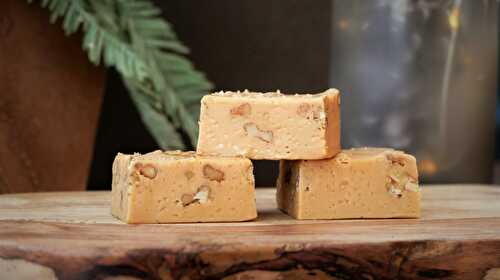 Fondant ou « fudge » au caramel à la fleur de sel