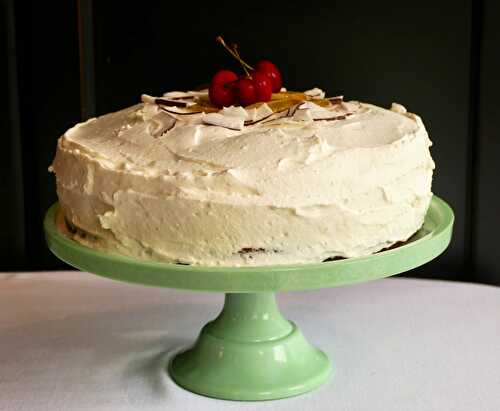 Gâteau à la lime et à la noix de coco