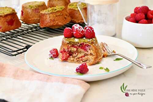 Gâteau aux framboises de grand-maman Leclerc