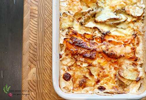 Gratin de légumes d’hiver au Migneron de Charlevoix