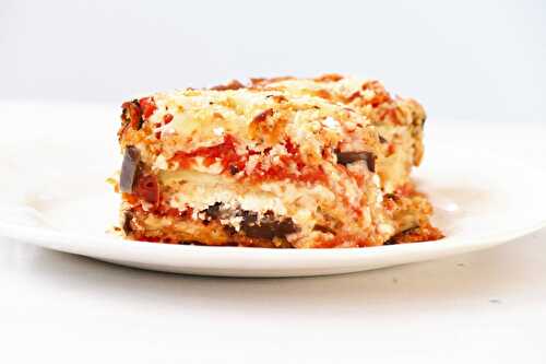 Lasagne végétarienne sans pâte