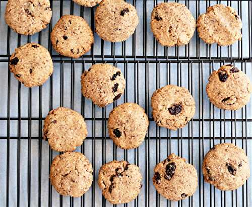 Mes bons biscuits complètement sans (sans gluten et sans sucre ajouté)