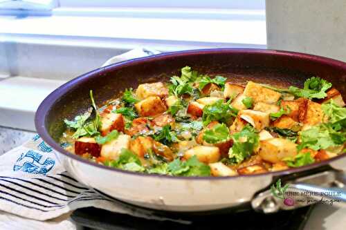 Paneer au lait de noix de coco et au garam masala