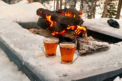 Petit boire chaud au cidre épicé