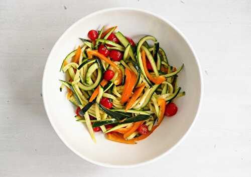 Salade de courgettes