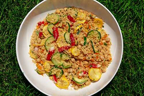 Salade de couscous de blé entier