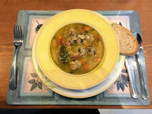 Soupe-repas « noces italiennes »