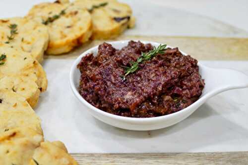 Tapenade d’olives et de tomates séchées