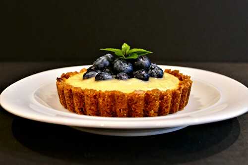 Tartelettes aux deux étages citronnées