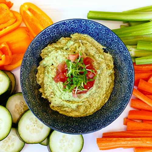 Tartinade aux fèves edamames et à l’avocat