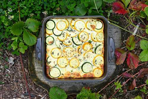 Gratin de courgettes