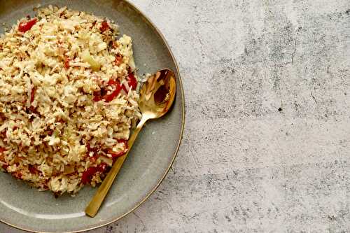 « Riz » de chou-fleur à l’italienne