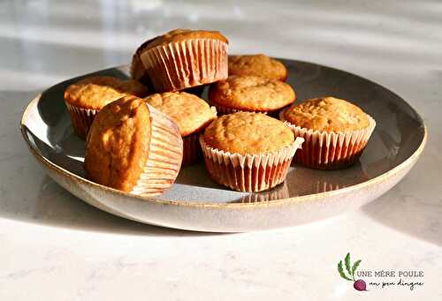 Muffins « banananas » sans lactose