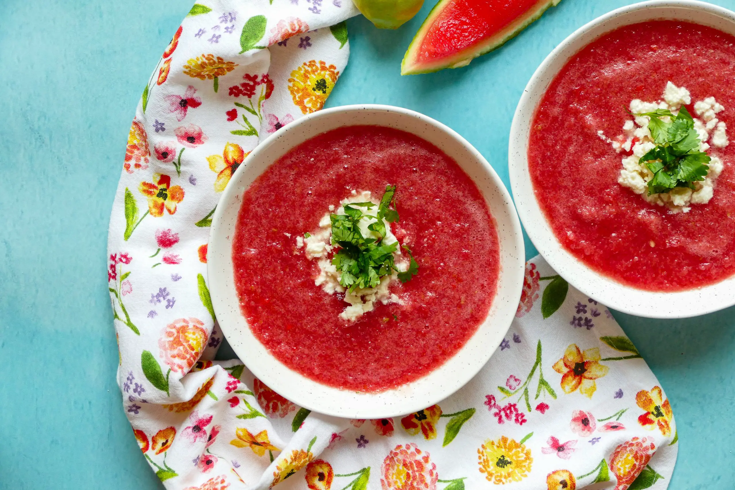 Gaspacho de melon d’eau