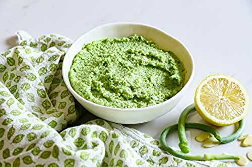 Pesto de fleur d’ail