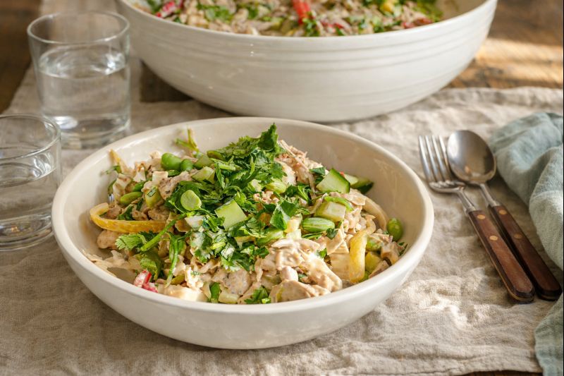 Salade de poulet asiatique