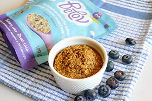 Avoine cuite au four (« oat baked ») sans lactose ni gluten avec les céréales Belov