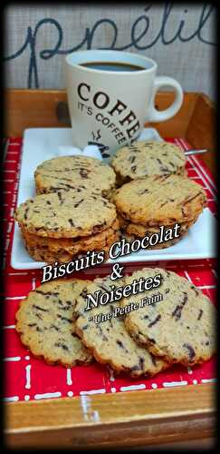 Biscuits Chocolat Noisettes