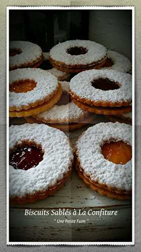 Biscuits Sablés à La Confiture