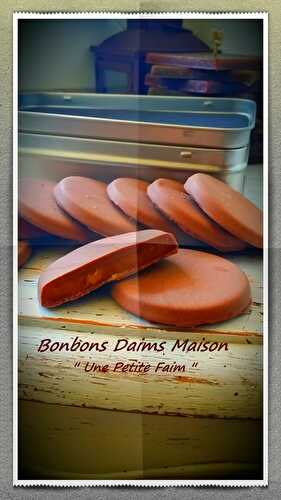 Bonbons Daims Maison