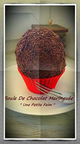 Boule De Chocolat Meringuée