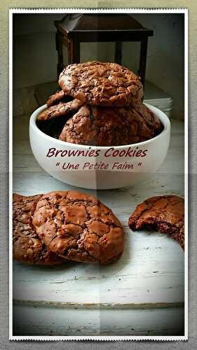 Brownies Cookies ( 1ère Version )
