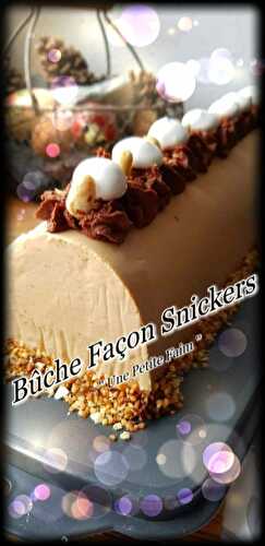 Bûche Façon Snickers