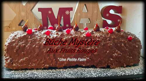 Bûche Mystère Aux Fruits Rouges