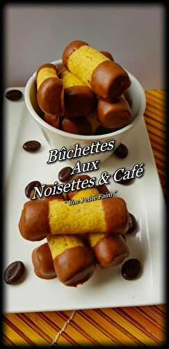 Bûchettes Aux Noisettes & Café