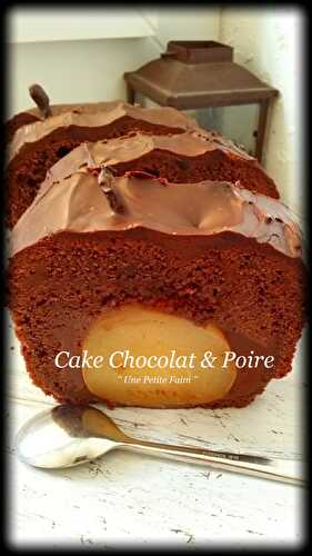 Cake Chocolat & Poire