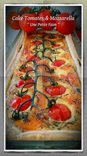Cake Tomates & Mozzarella