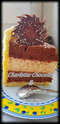 Charlotte Au Chocolat & Noix De Coco