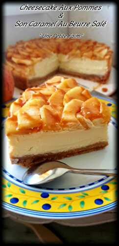 Cheesecake Aux Pommes & Son Caramel Au Beurre Salé