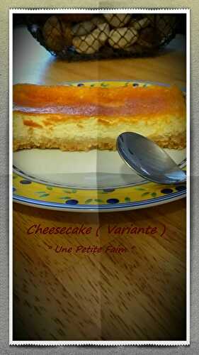 Cheesecake ( Variante )