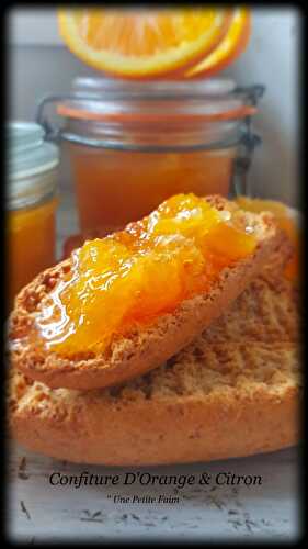 Confiture D’Orange & Citron