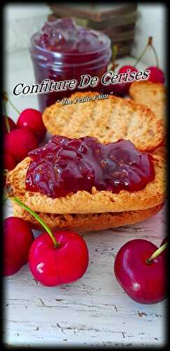 Confiture De Cerises