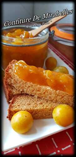 Confiture De Mirabelles