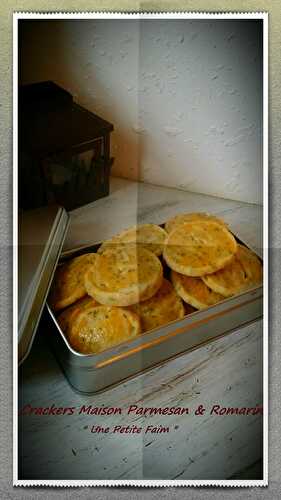 Crackers Maison Parmesan & Romarin